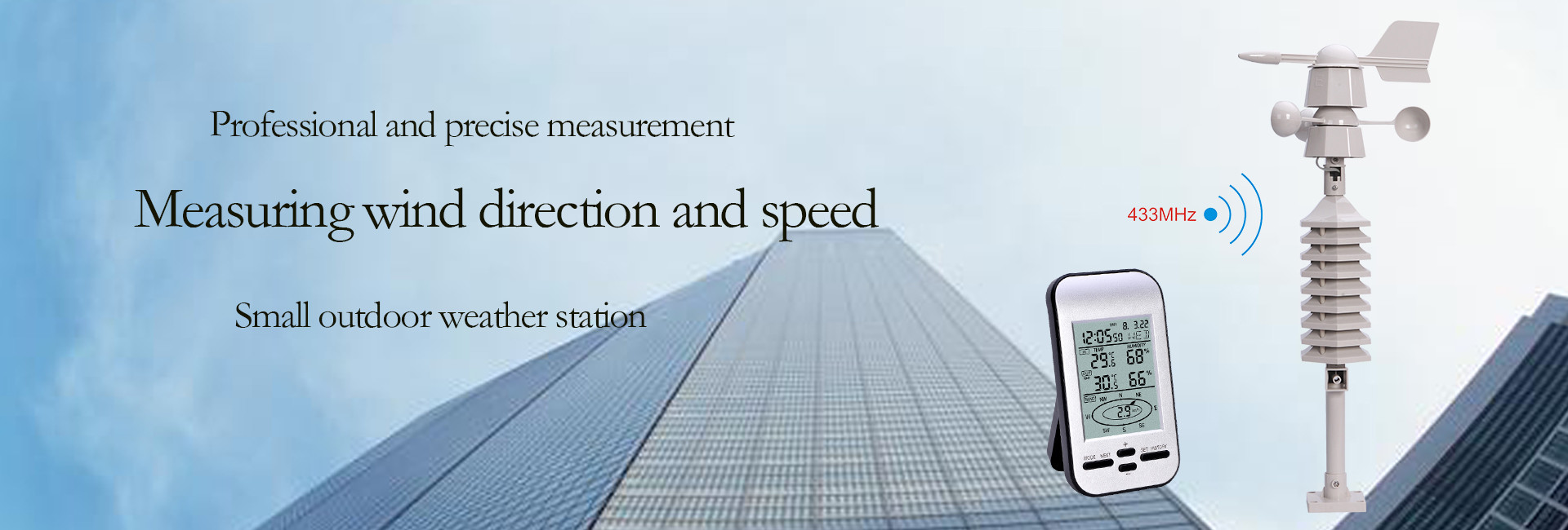 chất lượng Trạm thời tiết không dây nhà máy sản xuất
