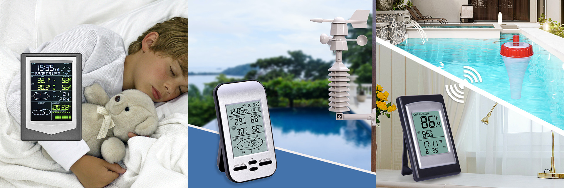 chất lượng Trạm thời tiết không dây nhà máy sản xuất