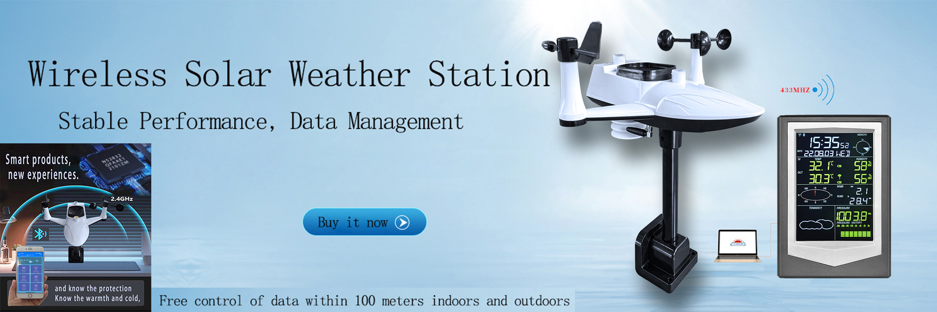 chất lượng Trạm thời tiết không dây nhà máy sản xuất
